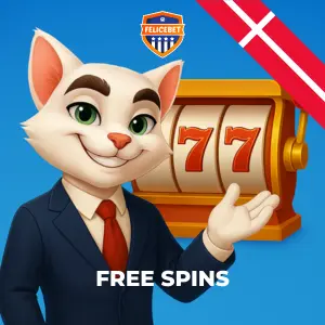 Felicebet-katte-maskot med gratis spins-spillemaskine
